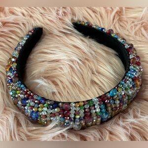 Multicolor Beaded Headband